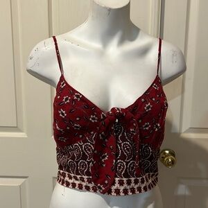 BOG Collective Halter Crop. Large NWOT